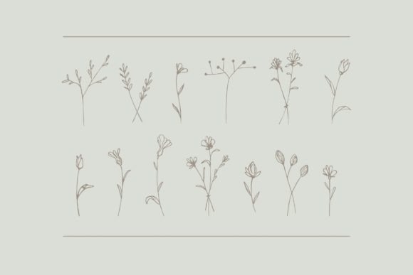 Floral Elements: A Graphic Asset for Branding and Marketing