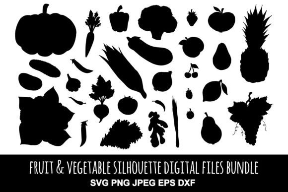 Fruit Vegetables Graphics for Modern Web Design