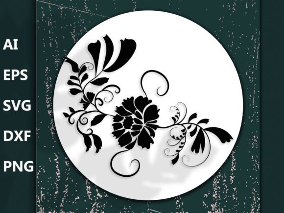 Natural Flower Illustration 04 Graphics