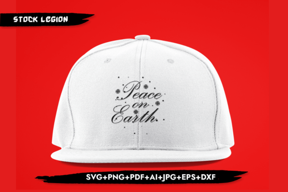 Peace On Earth Graphics for Crafts