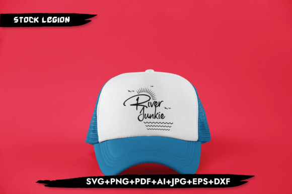 River Junkie Svg Graphics for Crafts