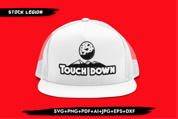 Touch Down Astronauts Graphics for Crafts
